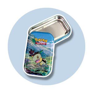 Sinnoh Stars Pokemon Storage Tin: Turtwig and Luxray (empty)